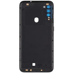 Resim Boyra Teknoloji Samsung Galaxy A11 Logolu Kasa Kapak - Lens Ve Parmakizi Hariç Siyah 