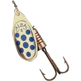 Resim Albastar 202 Döner Olta Kaşığı Sarı-Mavi No:4 