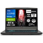 Resim MSI THIN 15 B12UC-1479XTR006 i7-12650H 32 GB 512 GB SSD 4 GB RTX3050 15.6" W11P Dizüstü Bilgisayar 