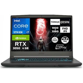 Resim MSI THIN 15 B12UC-1479XTR006 i7-12650H 32 GB 512 GB SSD 4 GB RTX3050 15.6" W11P Dizüstü Bilgisayar 