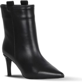 Resim Bueno Shoes Siyah Deri Kadın Topuklu Bot 42WB6253 42WB6253 