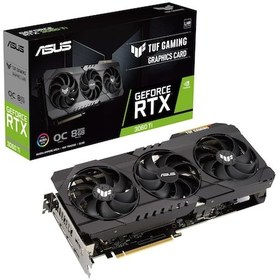 Resim Asus NVIDIA GeForce RTX 3060 Ti TUF Gaming OC RTX3060TI-O8GD6X-GAMING 8 GB GDDR6X 256 Bit Ekran Kartı 