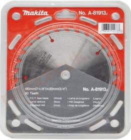 Resim Makita A- 81913 Elmas Testere Sunta Kesme 180x30 Diş 