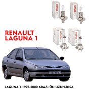 Resim LAGUNA 1 1996 MODEL ÖN UZUN-KISA 4 LÜ FAR AMPÜLÜ TAKIMI BOSCH 