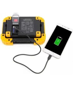 Resim Cryfox 750 Lümen Powerbank Şarjlı Işıldak 