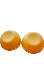 Resim Tupperware Sarı Çiçek Motifli Açılı Kase 400 ml 2 Li Set 