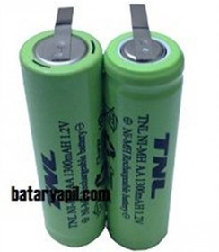 Resim DİNGLİNG-RF-609x Traş Makinesi Uyumlu AA 2.4v 1300mAH Şarjlı Kalem Pil 