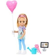 Resim Barbie Chelsea Meslekleri Öğreniyor Bebek Serisi Çiçekçi HTK32 