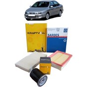 Resim Fiat Marea 1.6 16v Filtre Bakım Seti Hava Polen ve Yağ Filtresi N11.5637 