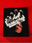 Resim ZID Judas Priest Müzik grubu Dijital baskı Suya Dayanıklı Yama Patch Dikilebilir (12X10 cm) 