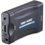 Resim Ally 1080p Scart To Hdmı Dönüştürücü Ses Video Adaptörü Al-31483 