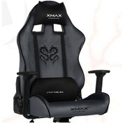 Resim Rio Balerion Koyu Plaza Grisi Kadife Terletmez Kumaş Gaming Oyuncu Koltuğu-1 Gri 