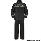 Resim ebakbak Motosiklet ve Bisiklet Lüx Yağmurluk Takım ( Alt ve Üst ) 1.Kalite Astarlı Motorcu Kurye Yağmurluğu 