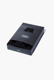 Resim Erkek Saten Şort - Silky Black - Siyah / L 