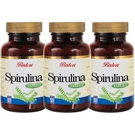 Resim Balen Spirulina 100 Tablet X 3 Adet 