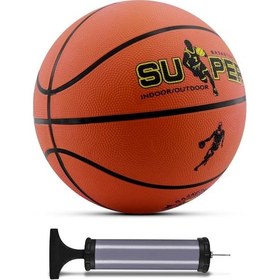 Resim Telvesse İç ve Dış Mekan Basketbol Topu 7 Numara Turuncu + Pompa 
