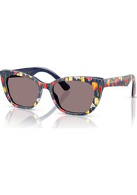 Resim Dolce Gabbana Kids Dx4427 34357n 49 Kız Güneş Gözlüğü Lila 