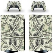 Resim Kt Grup Benjamin Franklin Playstation 5 Standart Kasa Dijital Versiyon Sticker Kaplama Seti 