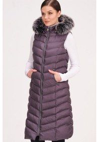 Resim Dewberry Bayan Yelek Z6684 Antrasit 