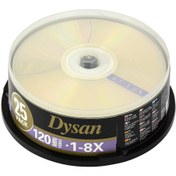 Resim Dysan DVD+R 4.7GB 8X Cakebox 25'li Paket 