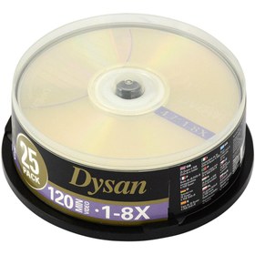 Resim Dysan DVD+R 4.7GB 8X Cakebox 25'li Paket 