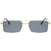 Resim Toz Vintage Drizmo Dörtgen Unisex Retro Güneş Gözlüğü 