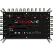 Resim TEKNOLINE 10X8 SONLU MULTISWITCH ZAMAK KASA UYDU DAĞITIM SANTRALI 