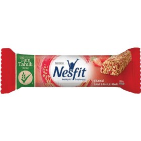 Resim Nestle Nesfit Çilekli Tam Tahıllı Bar 23,5 G 