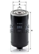 Resim MANN W950/4 Yag Filtresi (Vw: Transporter-Lt 28-35) 074115561 W9504 (WC222538) 