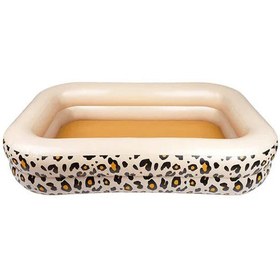 Resim Swim Essentials Beige Leopard Çocuk Şişme Oyun ve Yüzme Havuzu 210cm 