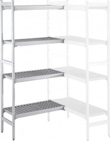 Resim Professional Köşe Tip Etejer 373x1276 Mm, H=1700 Mm ACS1272 