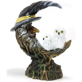 Resim Ay Ağacı Baykuş Ledli 