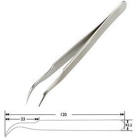 Resim Sprotek Stt-505 Eğik Uçlu Cımbız N11.15384 