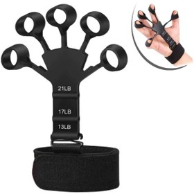 Resim shopwave Esneyebilen Bilek Ve Kol Geliştirici Kavrama Güçlendirici El Parmak Spor Aparat (5047) 