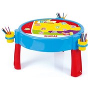 Resim Dolu 100 Parça Mega Bloklu Aktivite Masası 