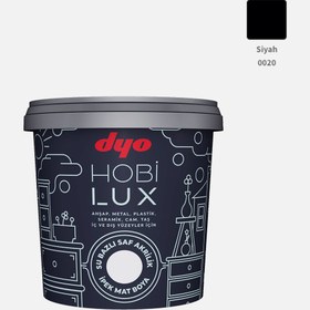 Resim Dyo Hobilux Boya Siyah 0,4L 