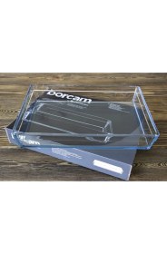 Resim Büyük Boy Dikdörtgen Seramik Fırın Tepsisi, Beyaz, Dayanıklı ve Şık Tasarım 