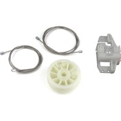Resim Renault Scenic MK2 JM0/1 2003-2009 8200118857 İçin Elektrikli Arka Sağ Kapı Cam Kriko Tamir Seti 