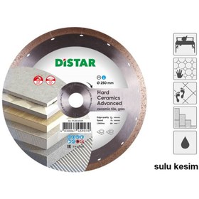 Resim di-star Distar 250 Mm Hard Ceramics Advanced Serisi Sulu Kesim Sert Seramikler Için Elmas Testere 