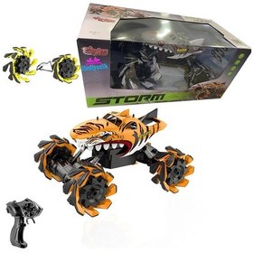 Resim Kumandalı Şarjlı Açılır Tekerlekli Akrobat Araba Karışık 