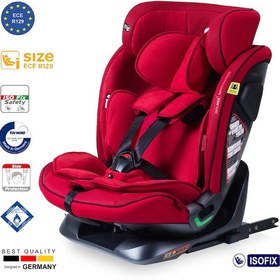 Resim Holmer Multi Protect Aero Tech I-Size 9-36 KG Isofix Oto Koltuğu - Kırmızı 