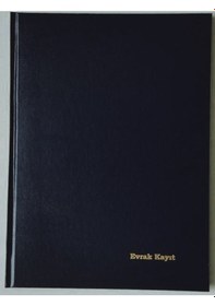 Resim Dilman Evrak Kayıt Defteri Ciltli 192 Yaprak 1 Adet 