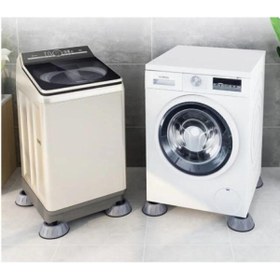 Resim Genel Markalar Gürültü Engelleyici Ve Kaymaz Titreşim Önleyici Kauçuk Ayak Pedleri Çamaşır Makinesi Stoper 4'lü Set 