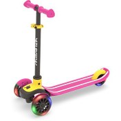 Resim Chillafish Scotti Glow 3 Tekerlekli Işıklı Scooter Kırmızı 