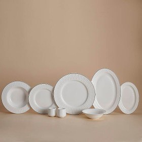 Resim Korkmaz Viyana Collection 53 Parça Platin Yemek Takımı A9872 