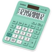 Resim Casio MX-12B-GN Açık Yeşil 12 Hane Masa Üstü Hesap Makinesi 