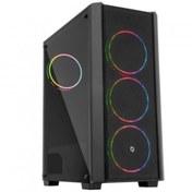 Resim Frisby Fc-9420g 600w 80 Double Slim Ring Fan Gaming (OYUNCU) Kasa 