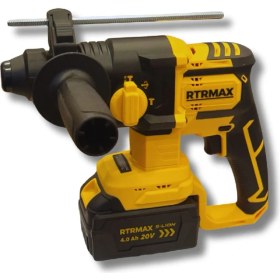 Resim Rtrmax Rtrmax RTS5040 Akülü Pnömati̇k Kirici-Deli̇ci̇ Kömürsüz 1.8j 20MM 2x4 Ah Akü S-Lion 
