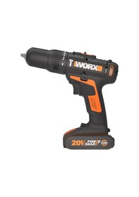 Resim Worx WX371.10 20 V 2 Ah Li-ion Çift Akülü Profesyonel Darbeli Matkap Vidalama 