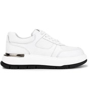 Resim Tamer Tanca Erkek Hakiki Deri Beyaz Sneakers & Spor Ayakkabı 